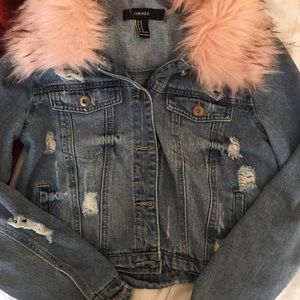 Cropped Denim Jacket